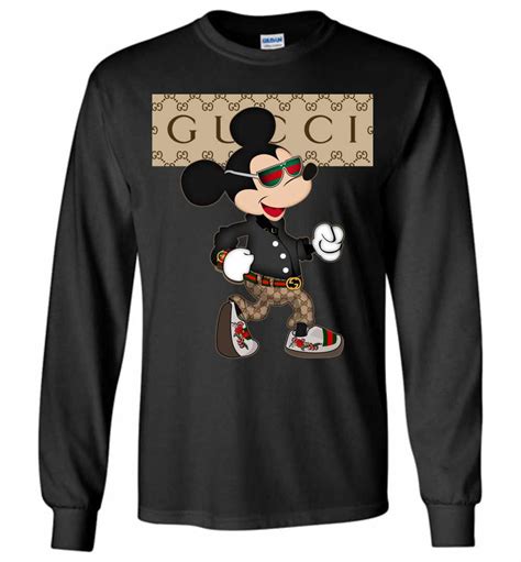 gucci mickey mouse shirt.